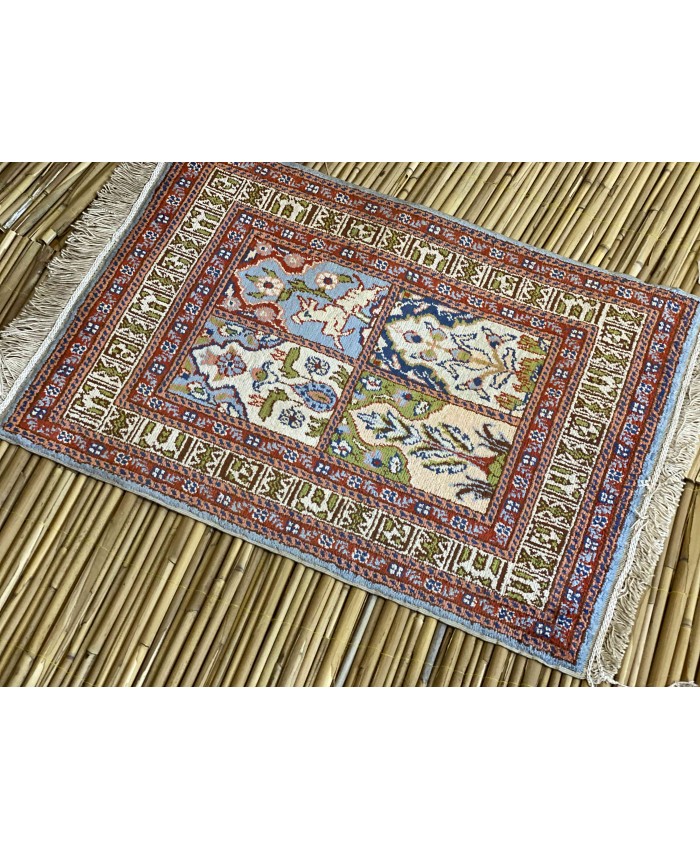 Handmade Turkish Kayseri Original Silk Carpet  – FREE SHIPPING..!